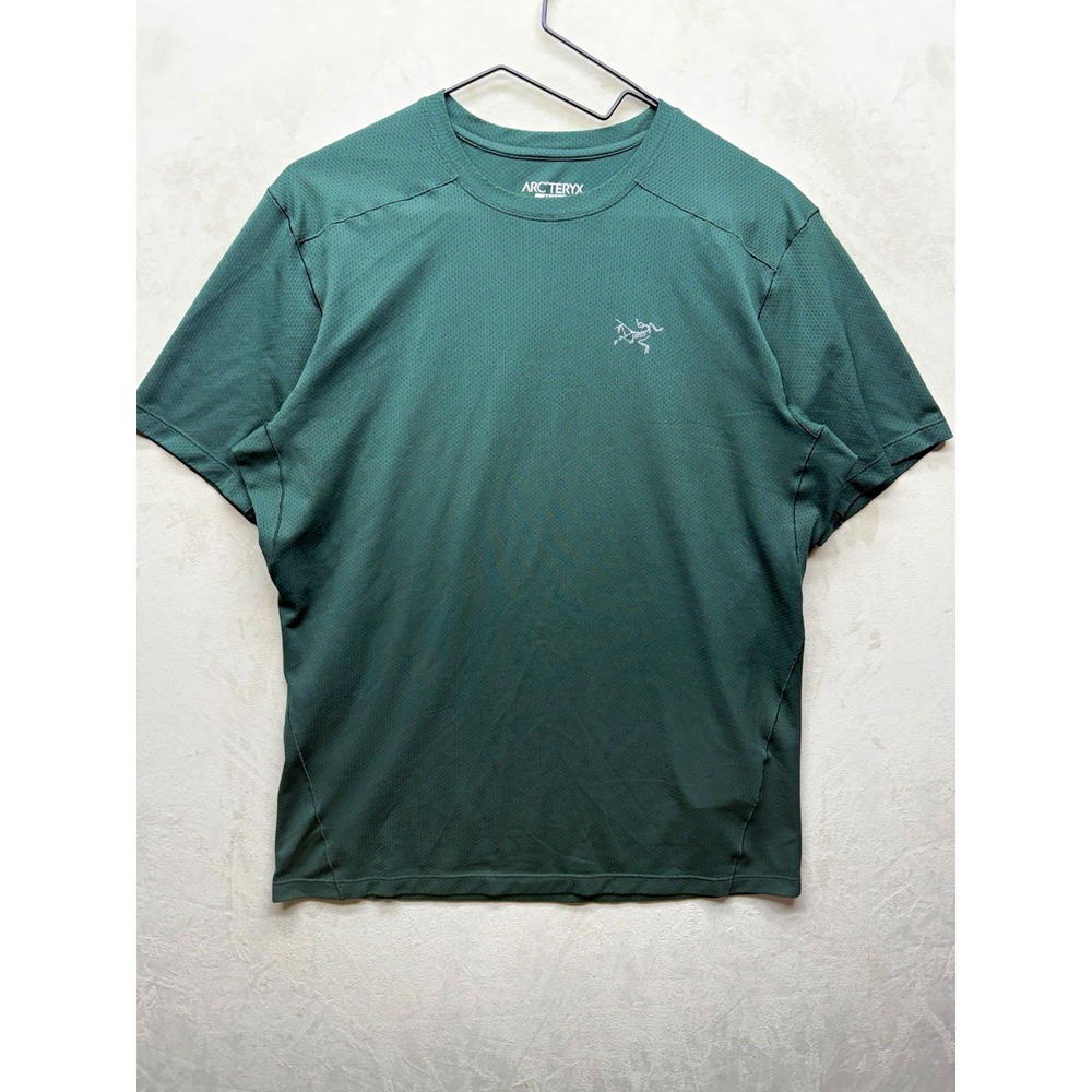 Arc'teryx Shirt Mens Medium Velox Green Ultralight Breathable Hiking Performance